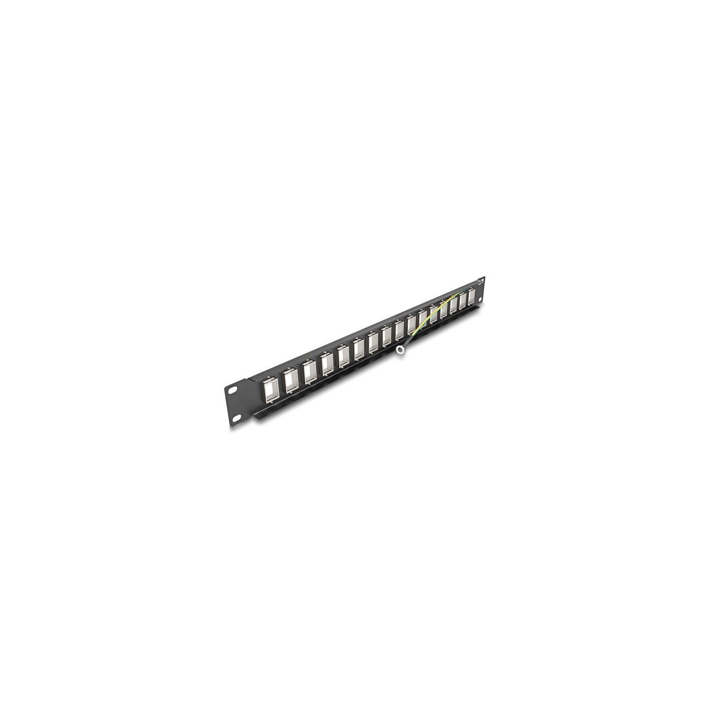 Delock Panel Mount 19' 16 Port 1 HE schwarz — Buy in Cyprus with Fast Delivery
