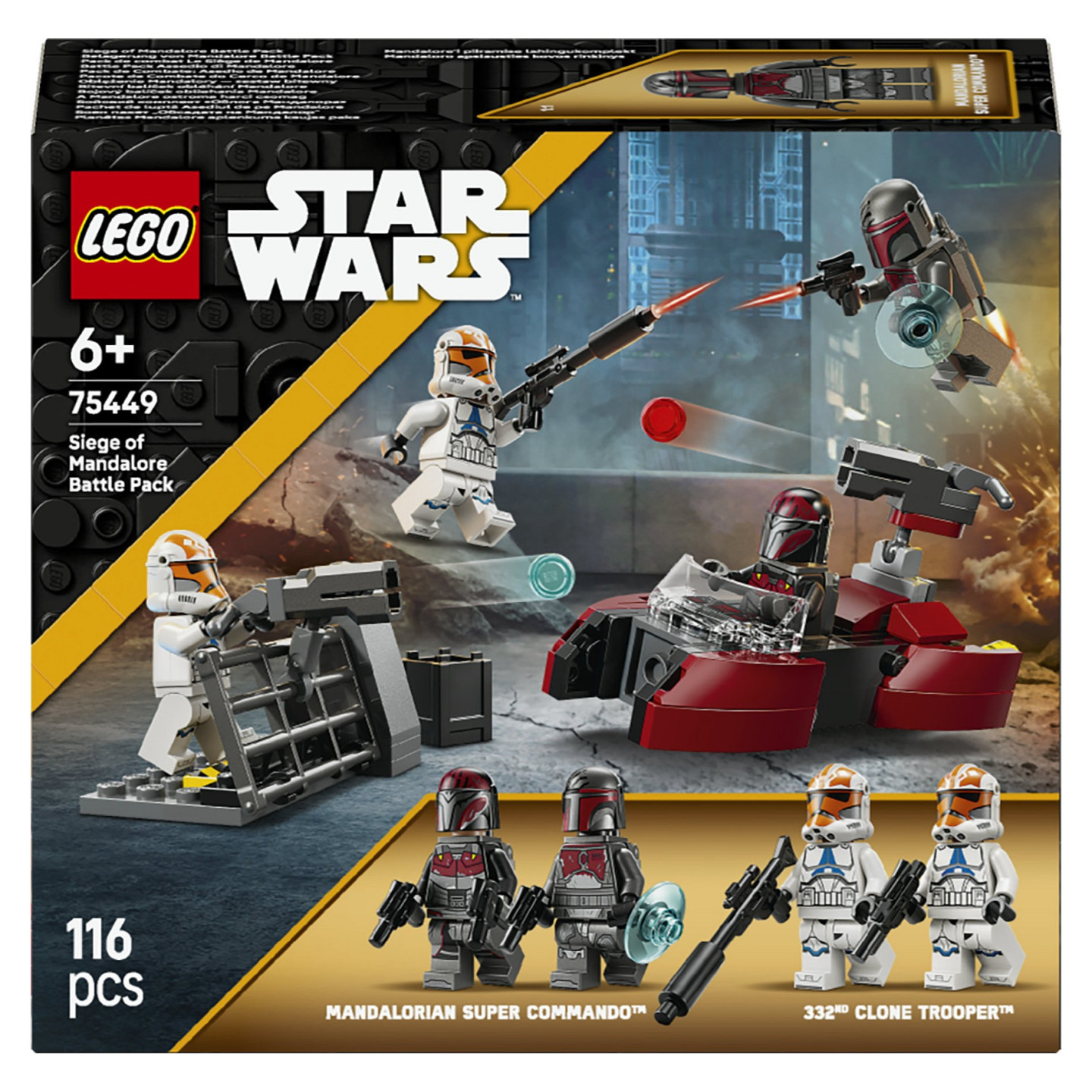LEGO 75449 Star Wars Belagerung von Mandalore Battle Pack — Buy in Cyprus with Fast Delivery