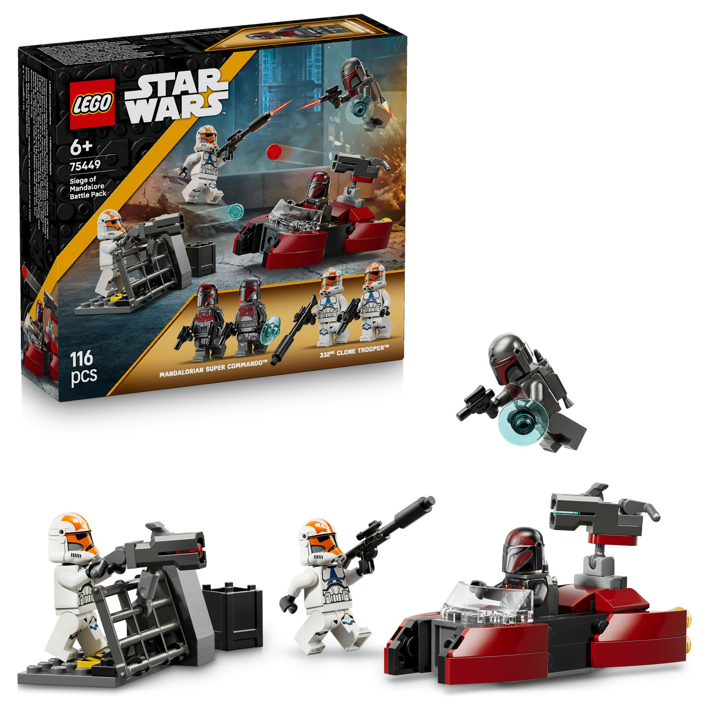 LEGO 75449 Star Wars Belagerung von Mandalore Battle Pack — Buy in Cyprus with Fast Delivery