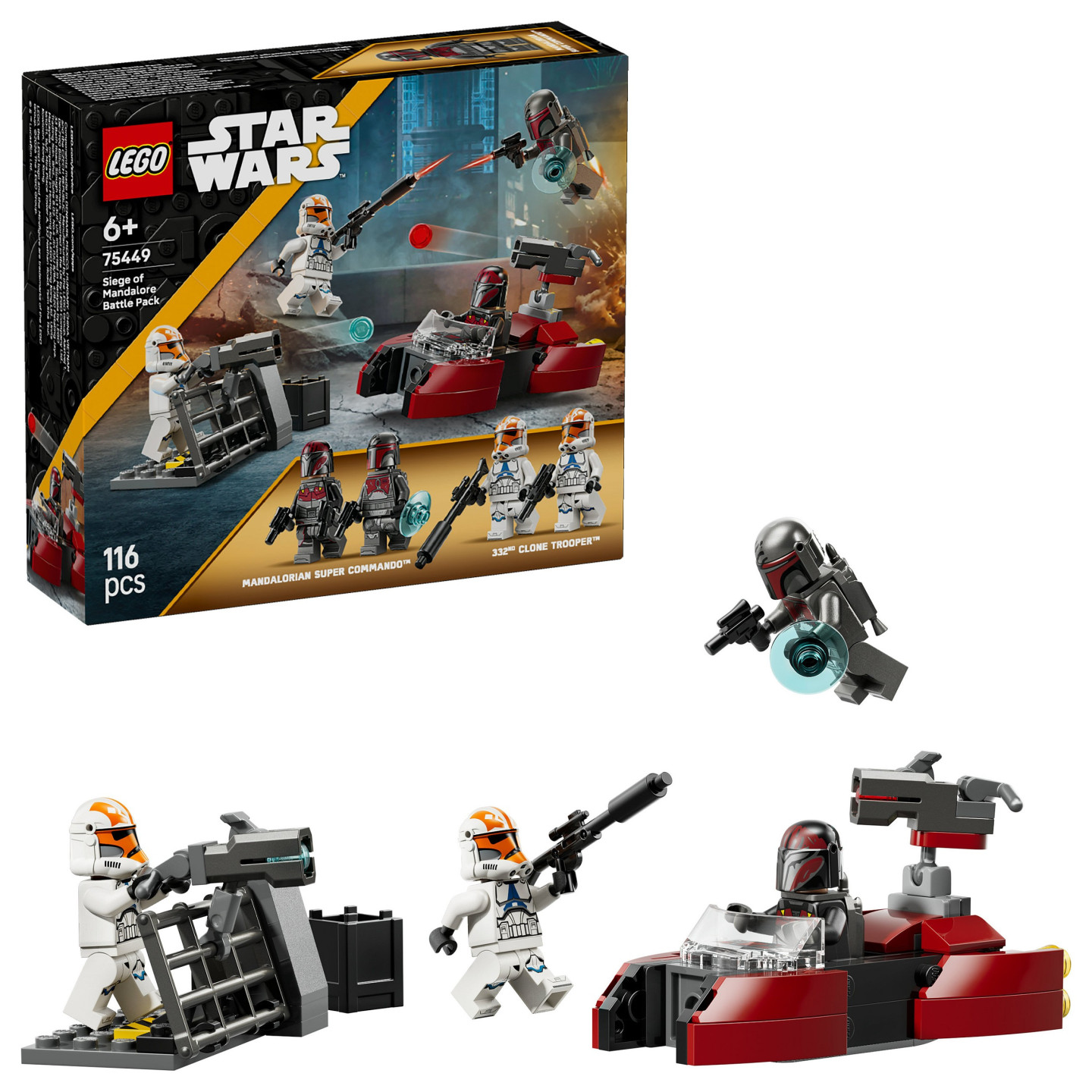 LEGO 75449 Star Wars Belagerung von Mandalore Battle Pack — Buy in Cyprus with Fast Delivery