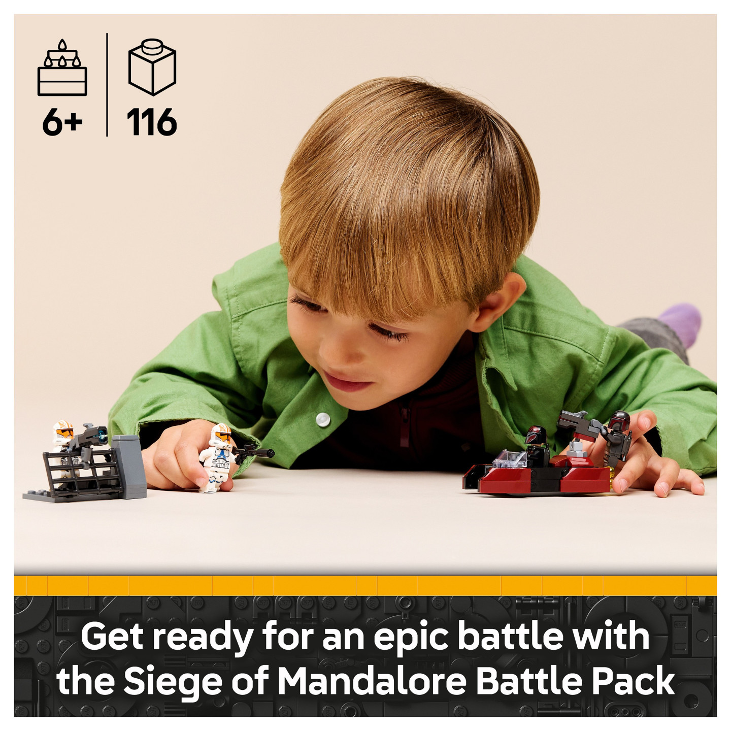 LEGO 75449 Star Wars Belagerung von Mandalore Battle Pack — Buy in Cyprus with Fast Delivery