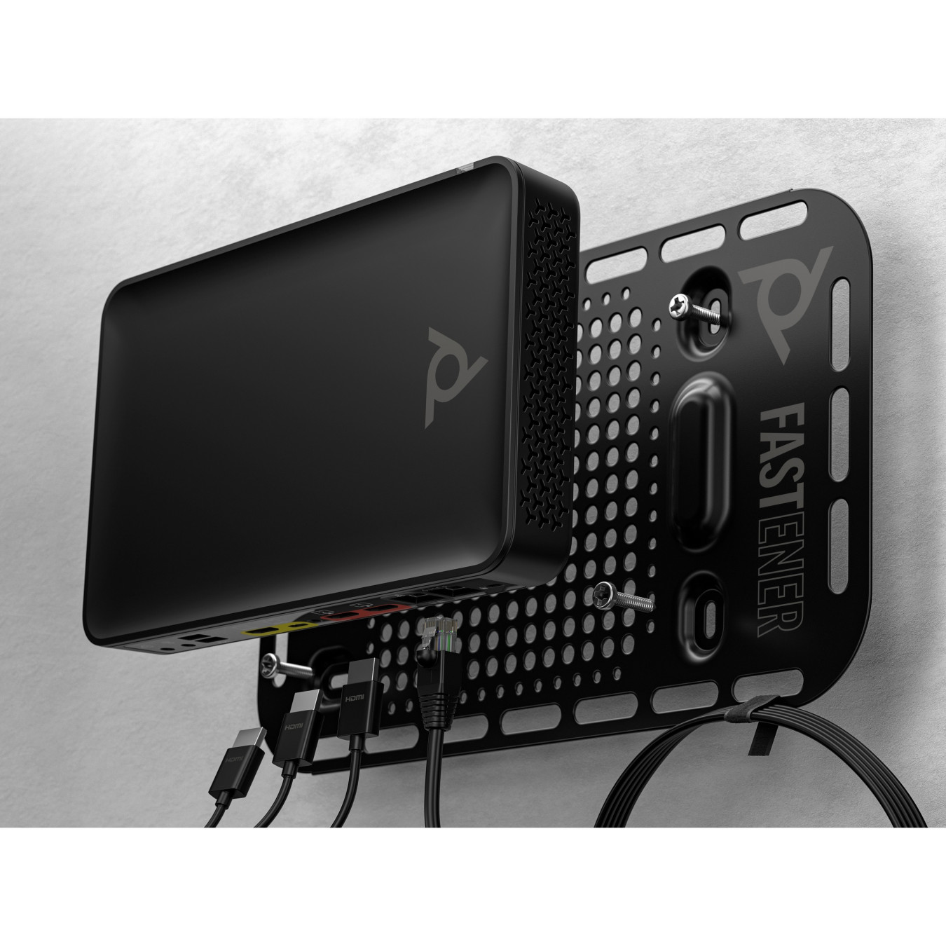 Poly Studio G62 Video Conferencing System - Black - 4K UHD, 30fps, Mounting Plate, HDMI/USB-C