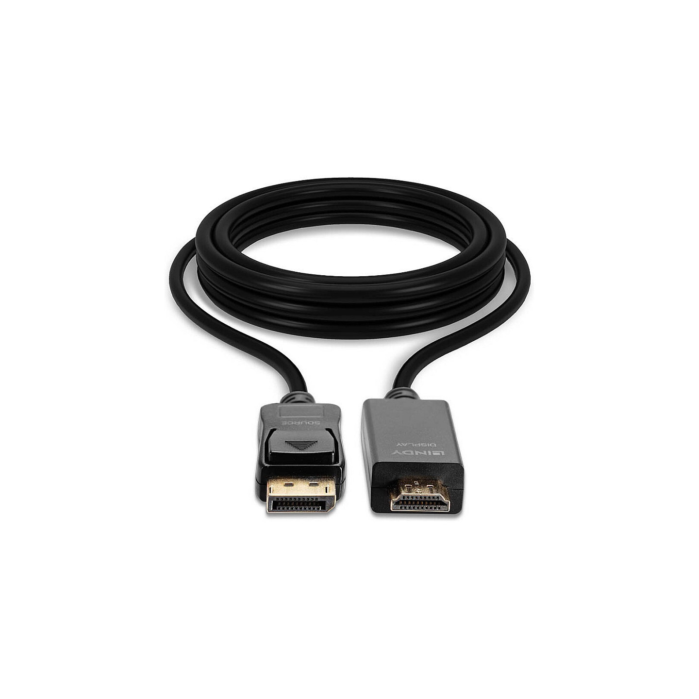 LINDY DisplayPort an HDMI Kabel 4K30 (DP: passiv) 0.5m — Buy in Cyprus with Fast Delivery