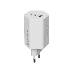 Canyon Charger HEXAGON 65 GaN 65W 2xPD 1xQC EU white — Buy in Cyprus with Fast Delivery
