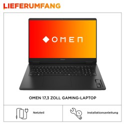 HP OMEN Gaming Laptop 17.3' FHD IPS Ryzen AI 7 350 32GB 1TB RTX 5060 144Hz Win11 17-db1476ng
