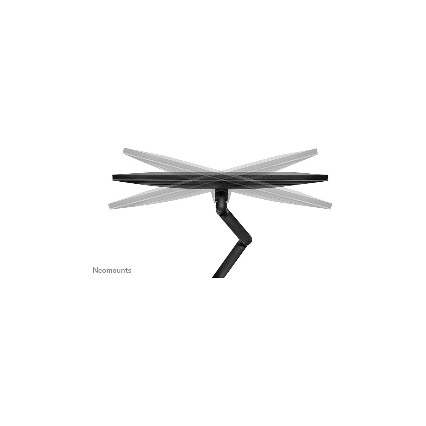Neomounts DS60-425BL1 Tischhalterung für 17-27' Bildschirme - Schwarz — Buy in Cyprus with Fast Delivery