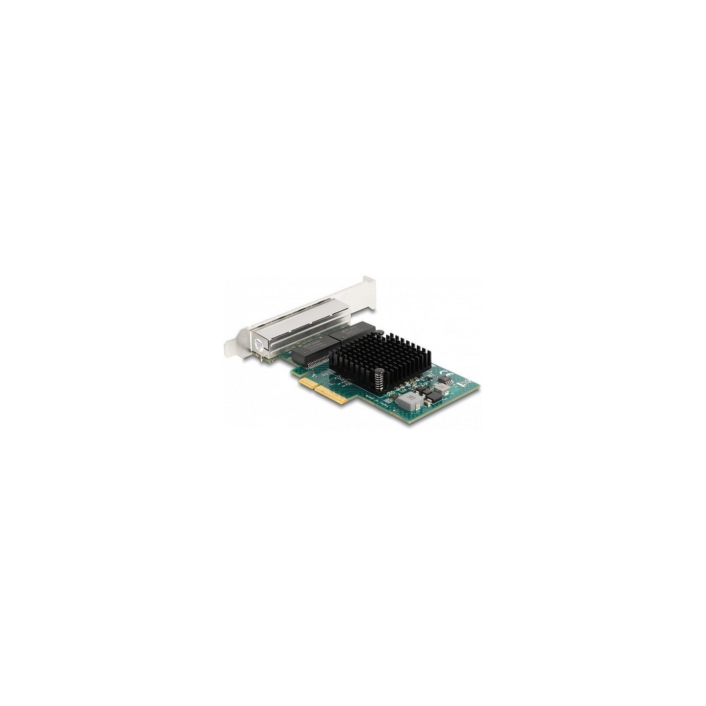 PCI Express x4 Netzwerkkarte Gigabit LAN 4 x RJ45 BCM — Buy in Cyprus with Fast Delivery