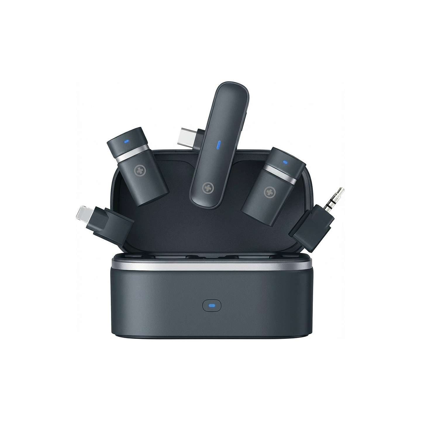 Plusonic Wireless Mikrofone Kit PS-TDS9 USB Type C Lightning 3.5mm Klinke WiFi-Micro ALLTRAVEL