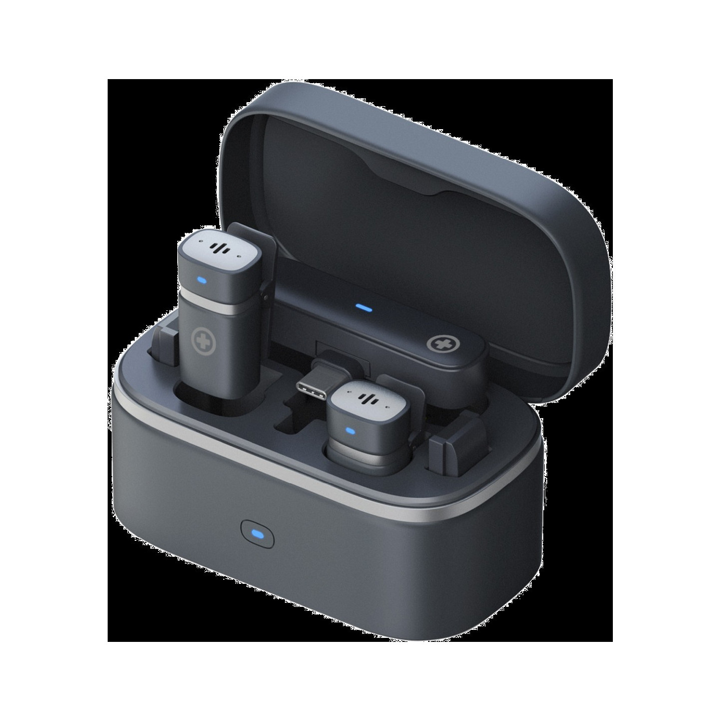 Plusonic Wireless Mikrofone Kit PS-TDS9 USB Type C Lightning 3.5mm Klinke WiFi-Micro ALLTRAVEL