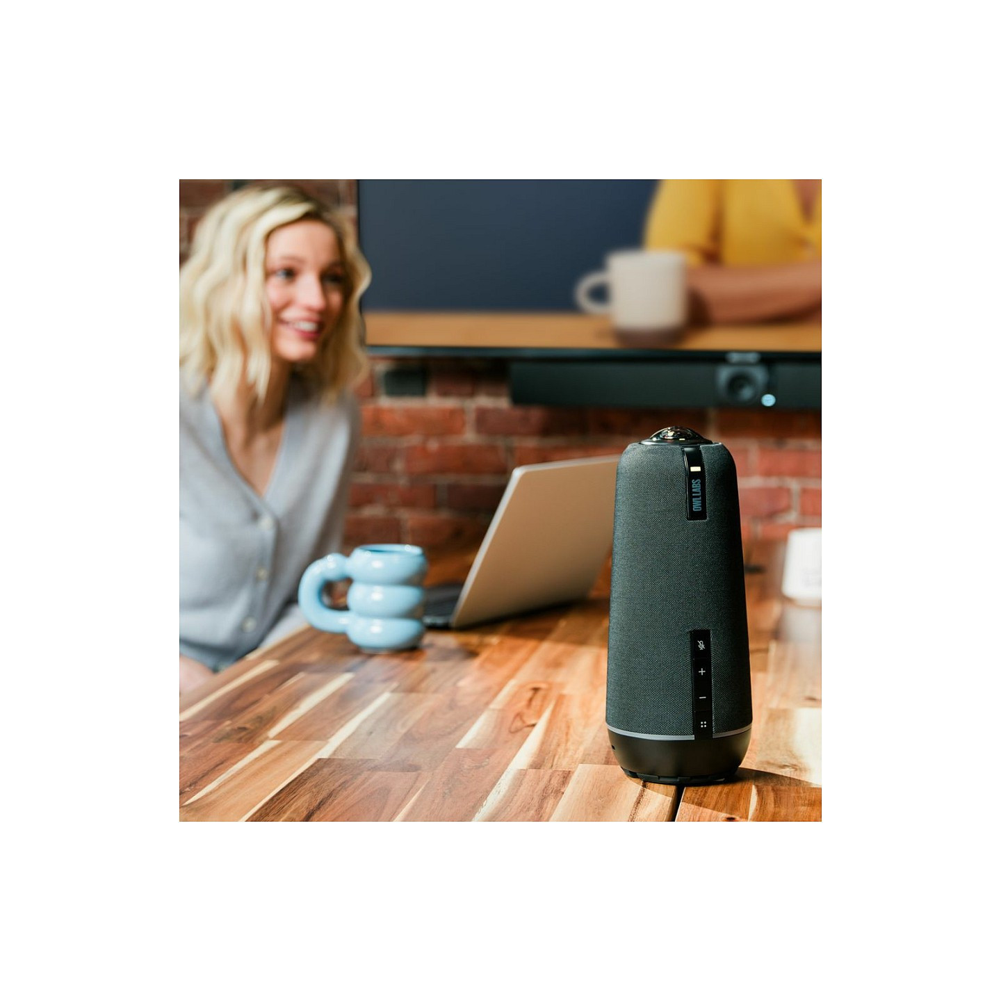 Owl Labs Meeting Owl 4+ 360-Degree 4K Smart Video Conference Camera Microphone and Speaker — Buy in Cyprus with Fast Delivery