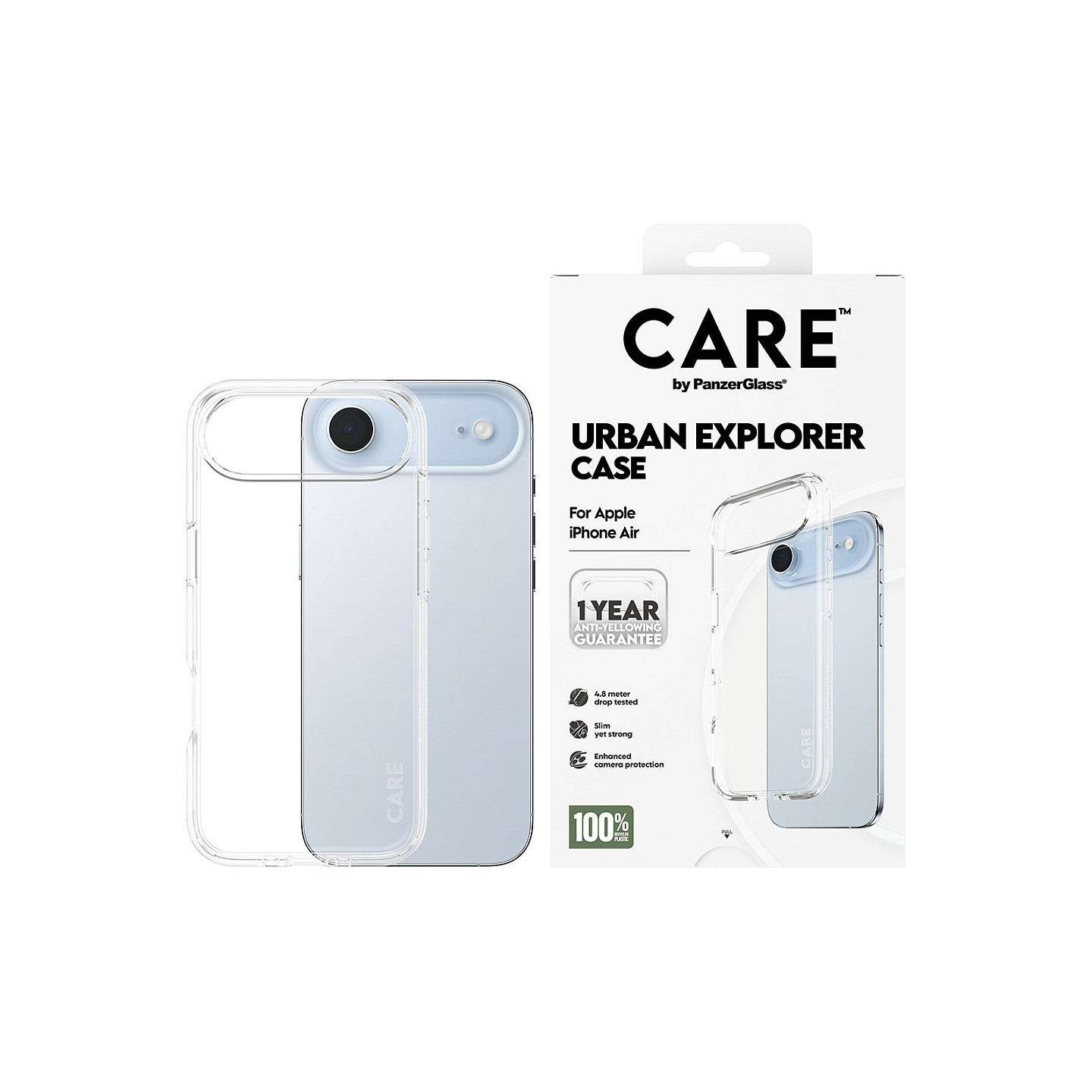 Panzerglass CARE BY FLAGSHIP CASE TRANSPARE — Buy in Cyprus with Fast Delivery