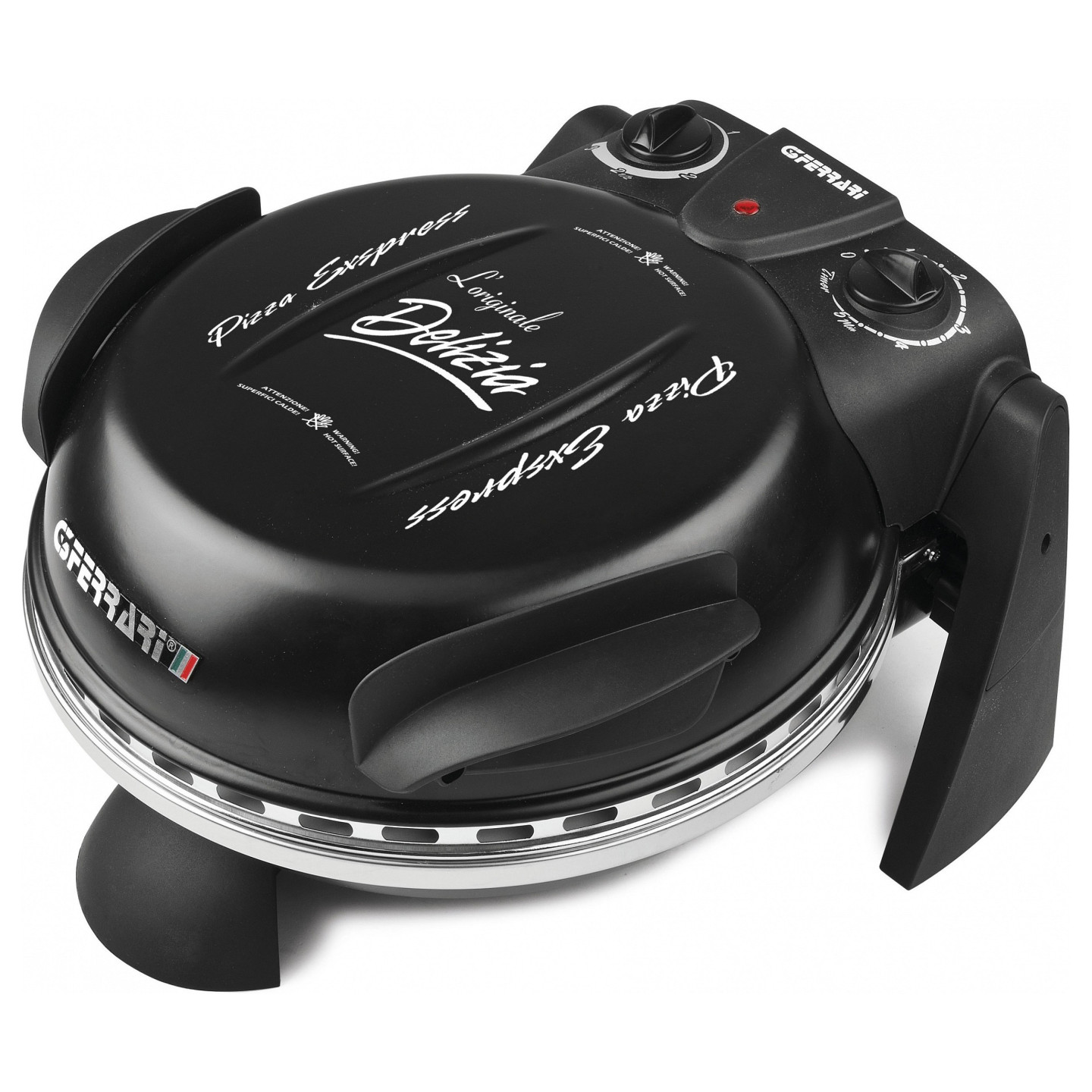 G3Ferrari Delizia Pizzaofen G1000610 (schwarz. 1.200 Watt. fr Pizza 31cm) — Buy in Cyprus with Fast Delivery
