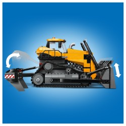 LEGO 60466 City Gelber Bulldozer mit Frontlader — Buy in Cyprus with Fast Delivery