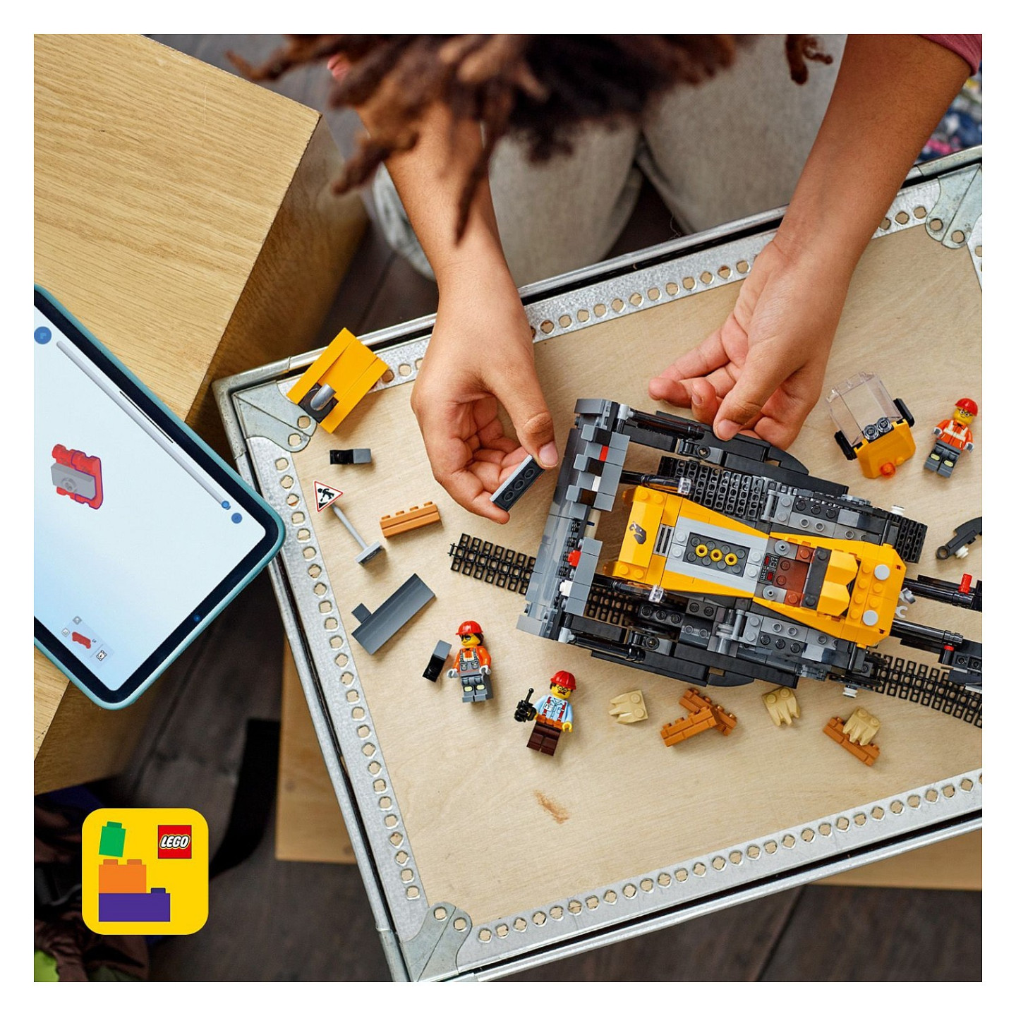 LEGO 60466 City Gelber Bulldozer mit Frontlader — Buy in Cyprus with Fast Delivery