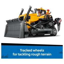 LEGO 60466 City Gelber Bulldozer mit Frontlader — Buy in Cyprus with Fast Delivery