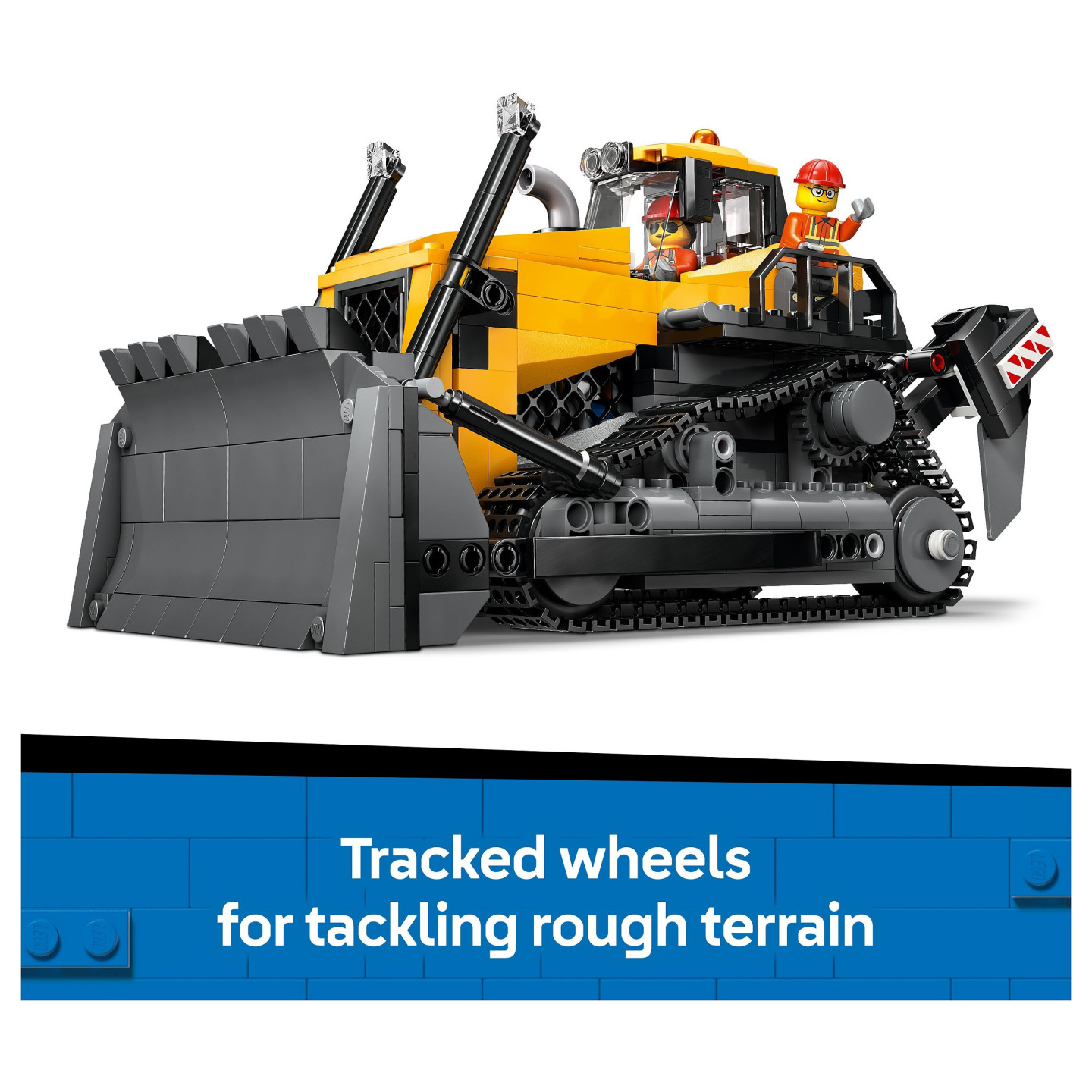 LEGO 60466 City Gelber Bulldozer mit Frontlader — Buy in Cyprus with Fast Delivery