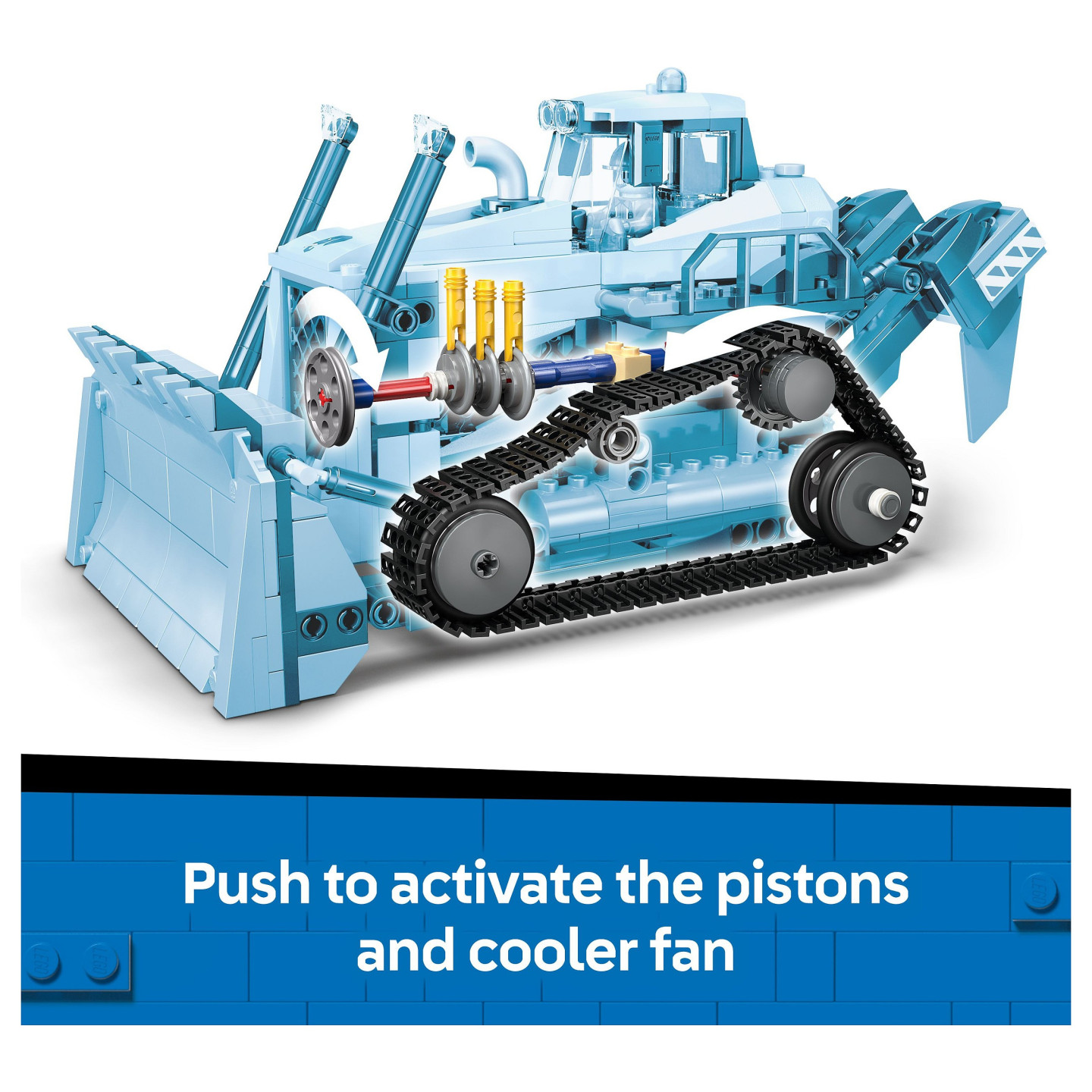 LEGO 60466 City Gelber Bulldozer mit Frontlader — Buy in Cyprus with Fast Delivery