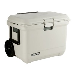 COLEMAN PRO 55QT Kühlbox. Teleskopgriff und Rädern — Buy in Cyprus with Fast Delivery