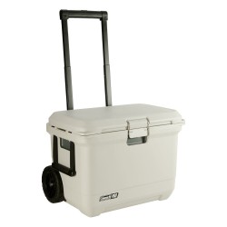 COLEMAN PRO 55QT Kühlbox. Teleskopgriff und Rädern — Buy in Cyprus with Fast Delivery