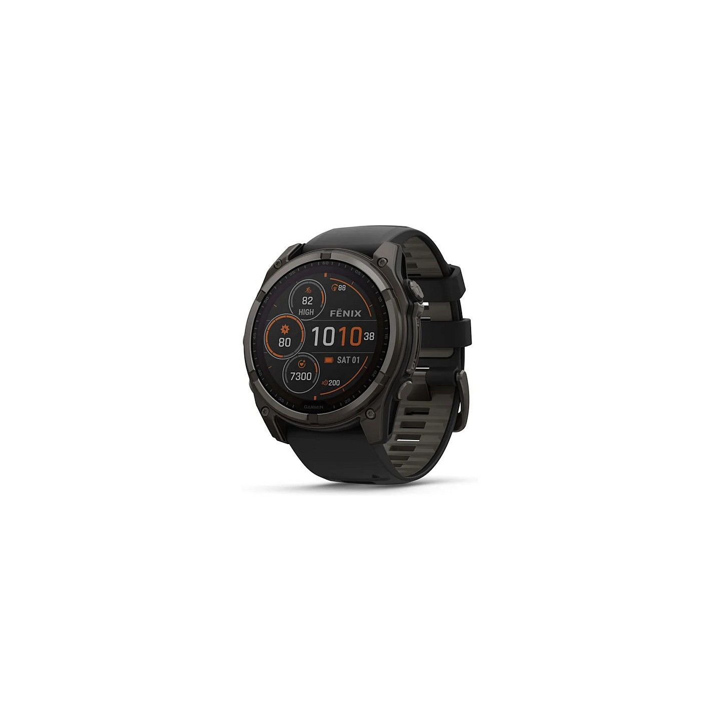 Garmin fenix 8 51mm Solar Graphit Titan Carbongrau Silikon-Armband — Buy in Cyprus with Fast Delivery