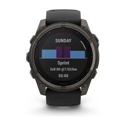 Garmin fenix 8 51mm Solar Graphit Titan Carbongrau Silikon-Armband — Buy in Cyprus with Fast Delivery