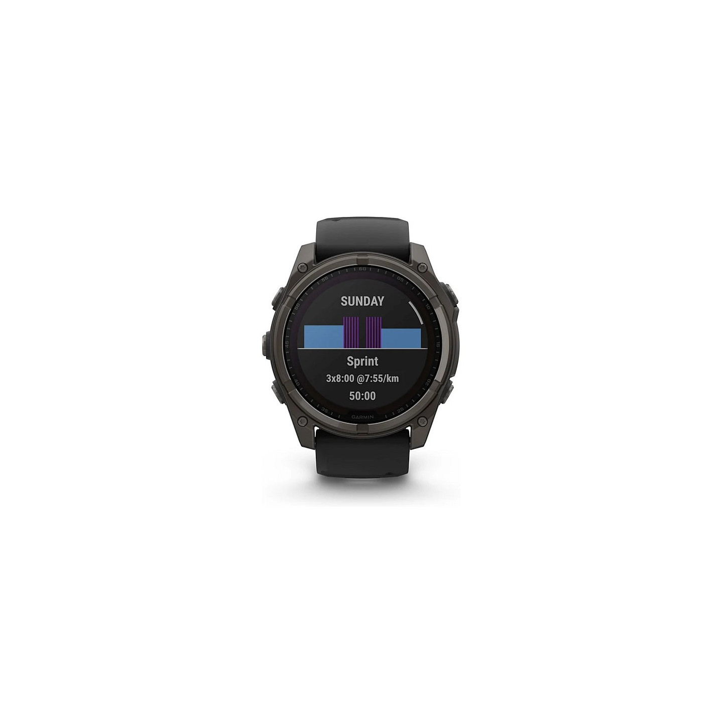 Garmin fenix 8 51mm Solar Graphit Titan Carbongrau Silikon-Armband — Buy in Cyprus with Fast Delivery