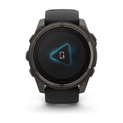 Garmin fenix 8 51mm Solar Graphit Titan Carbongrau Silikon-Armband — Buy in Cyprus with Fast Delivery