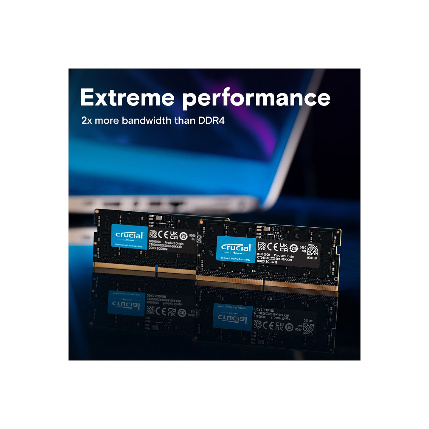 128GB SO PC 5600 CL46 KIT (2x64GB) Crucial intern retail — Buy in Cyprus with Fast Delivery