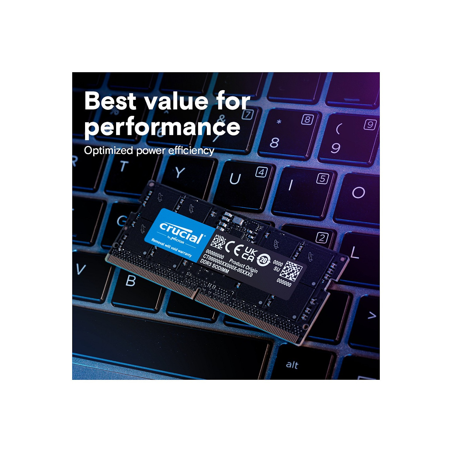 128GB SO PC 5600 CL46 KIT (2x64GB) Crucial intern retail — Buy in Cyprus with Fast Delivery