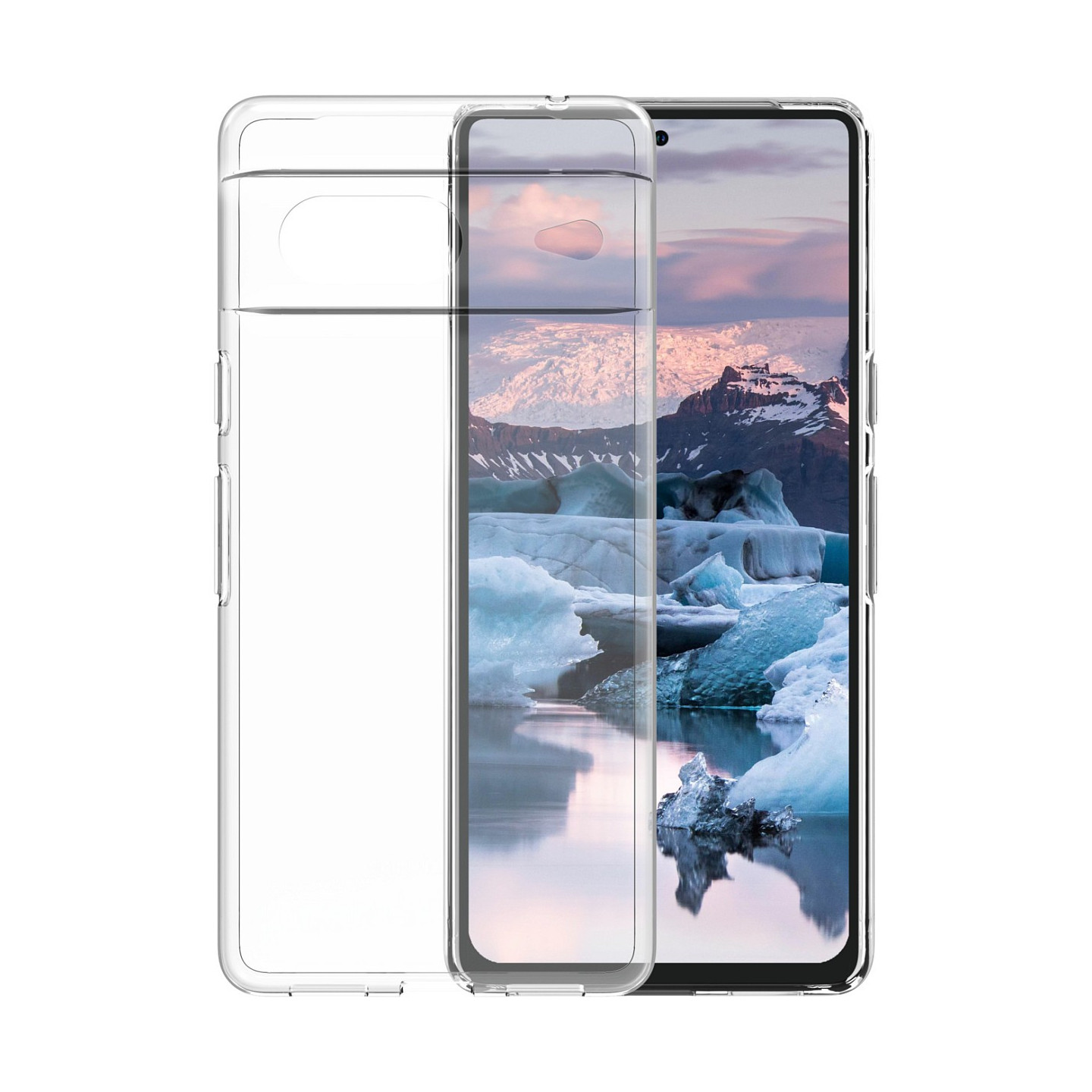 dbramante1928 Greenland - Hintere Abdeckung fr Mobiltelefon - recycelter Kunststoff - klar - fr Google Pixel 7