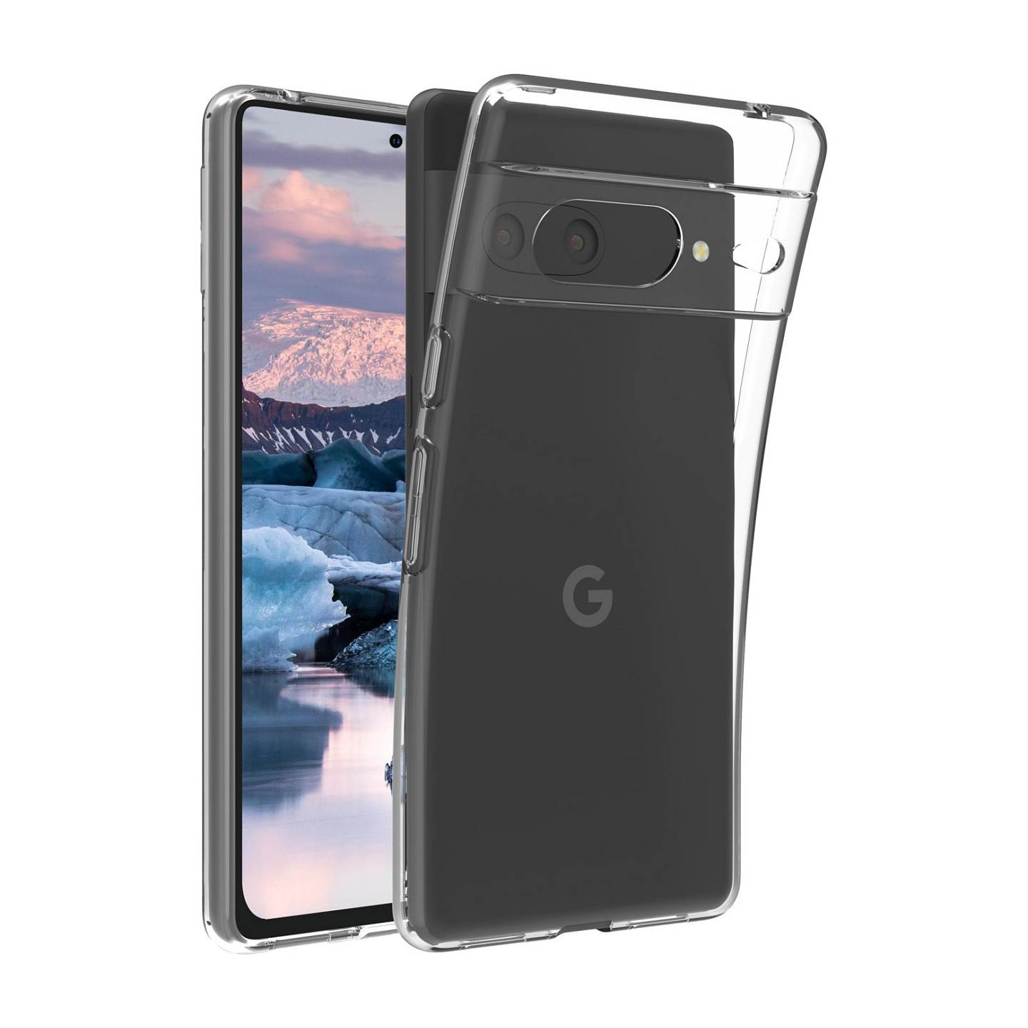 dbramante1928 Greenland - Hintere Abdeckung fr Mobiltelefon - recycelter Kunststoff - klar - fr Google Pixel 7