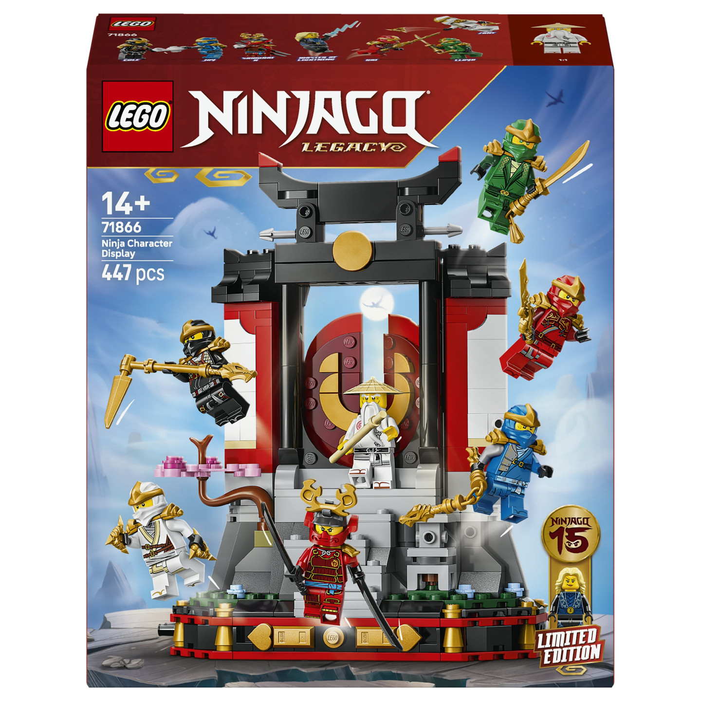 LEGO 71866 Ninjago 15-jhriges Jubilum: Ninja-Charaktere zum Ausstellen — Buy in Cyprus with Fast Delivery