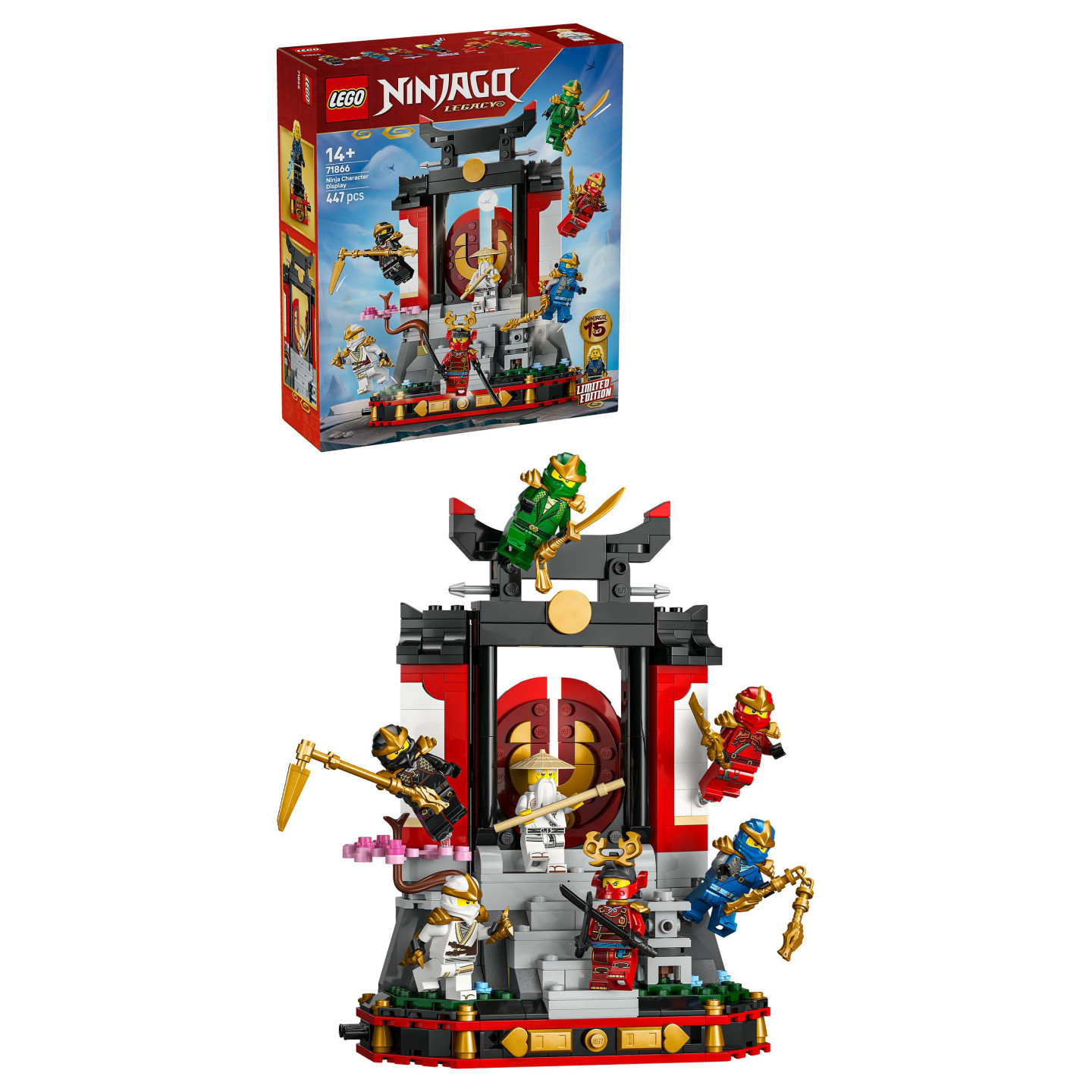 LEGO 71866 Ninjago 15-jhriges Jubilum: Ninja-Charaktere zum Ausstellen — Buy in Cyprus with Fast Delivery