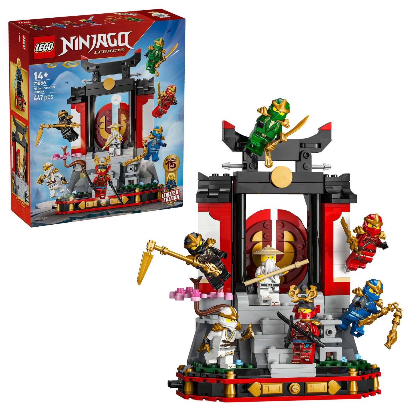LEGO 71866 Ninjago 15-jhriges Jubilum: Ninja-Charaktere zum Ausstellen — Buy in Cyprus with Fast Delivery