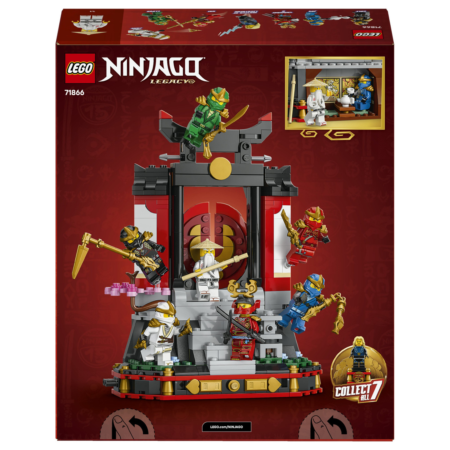 LEGO 71866 Ninjago 15-jhriges Jubilum: Ninja-Charaktere zum Ausstellen — Buy in Cyprus with Fast Delivery