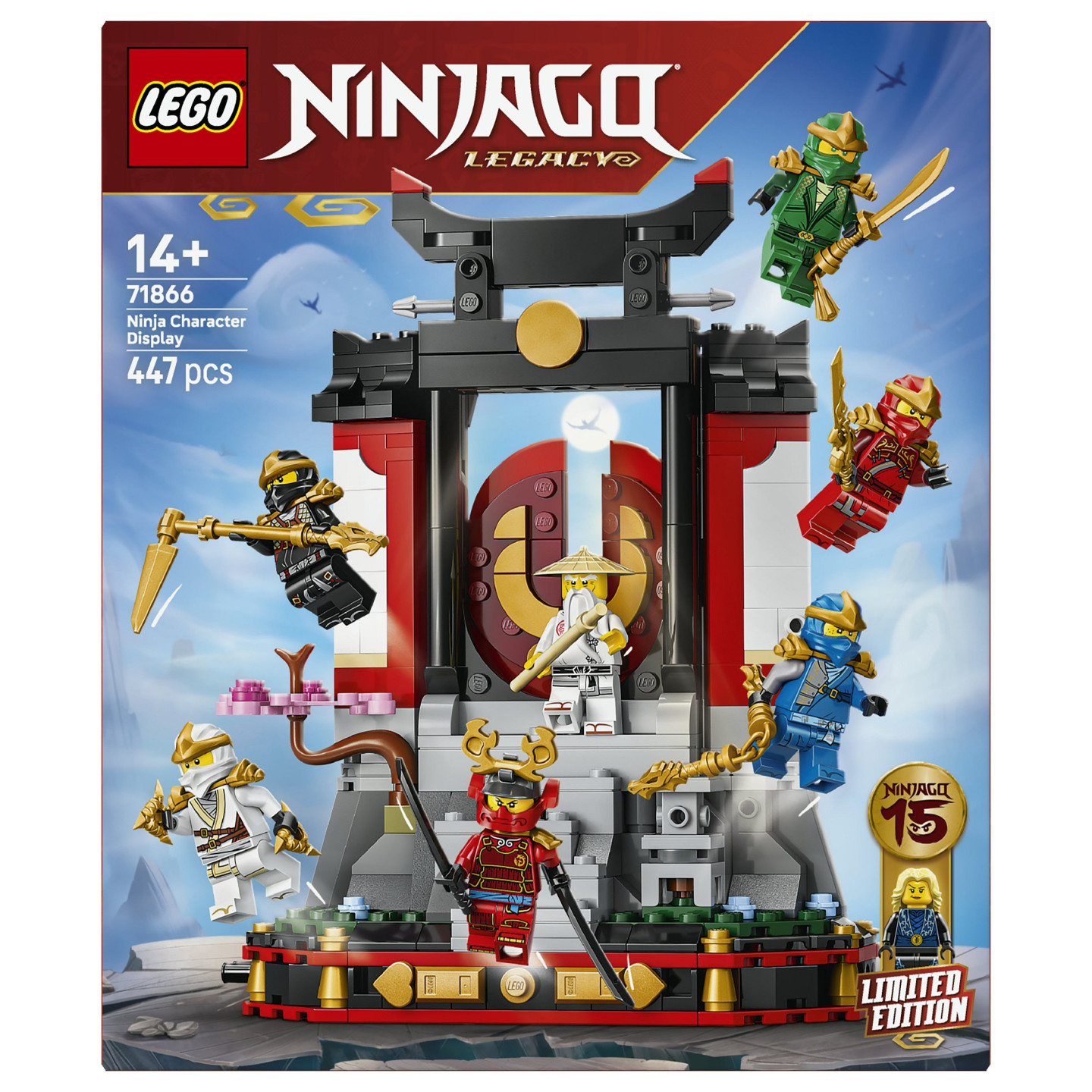 LEGO 71866 Ninjago 15-jhriges Jubilum: Ninja-Charaktere zum Ausstellen — Buy in Cyprus with Fast Delivery