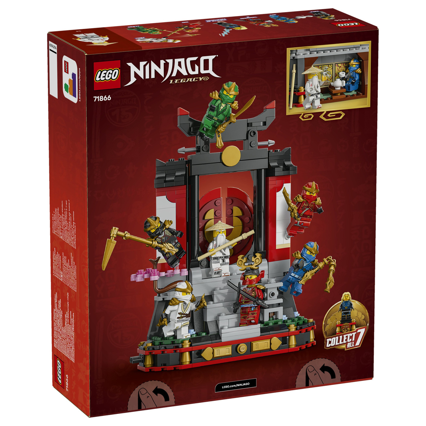 LEGO 71866 Ninjago 15-jhriges Jubilum: Ninja-Charaktere zum Ausstellen — Buy in Cyprus with Fast Delivery