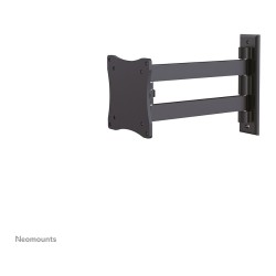 Wandhalterung mit zwei Drehpunkten für Flachbildschirme bis 27' (69 cm) 15KG FPMA-W820BLACK Neomounts
