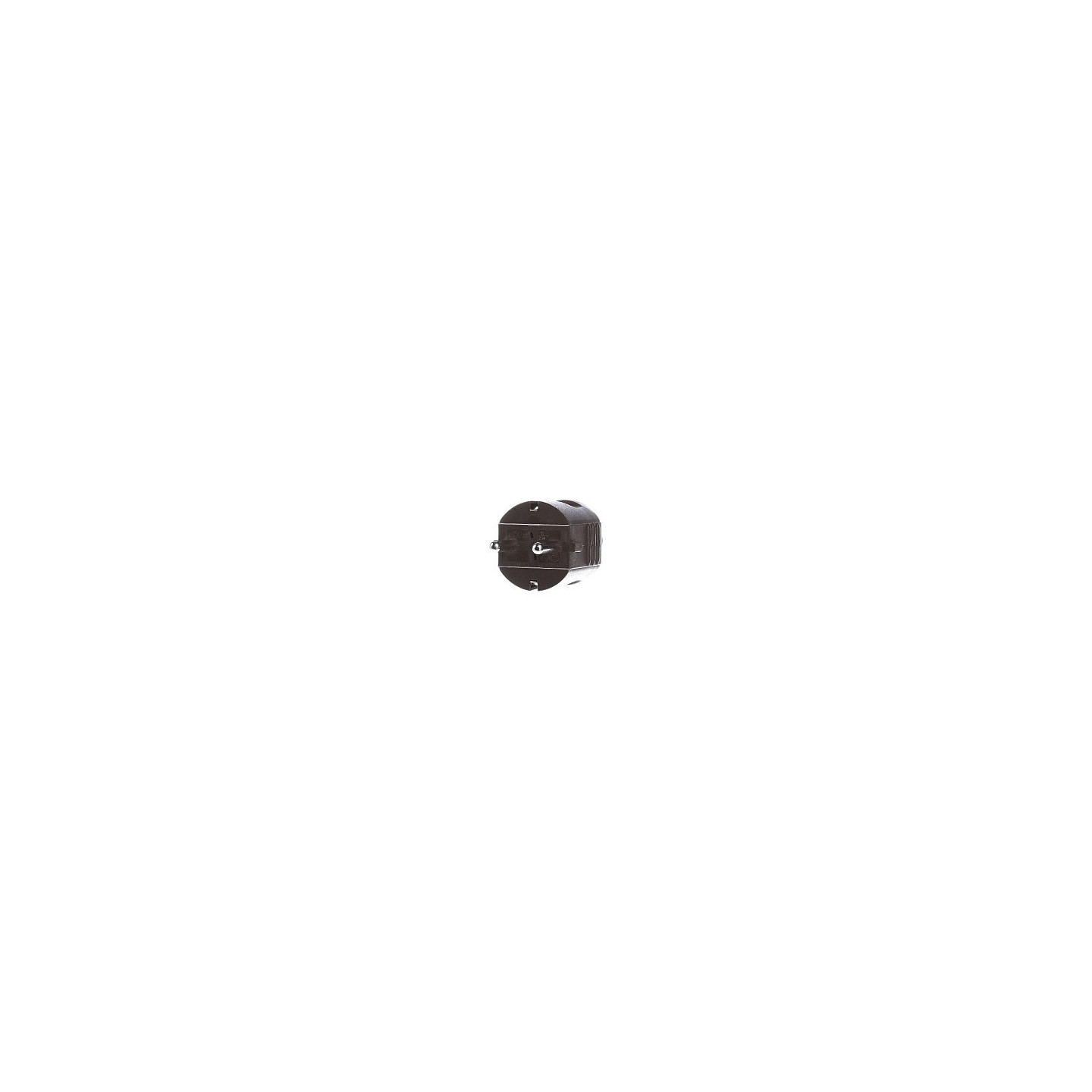 BACHMANN Schutzkontaktstecker braun bruchfest montierbar — Buy in Cyprus with Fast Delivery