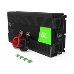 Green Cell KFZ Spannungswandler Power Inverter 24V to 230V 3000 6000W Black — Buy in Cyprus with Fast Delivery
