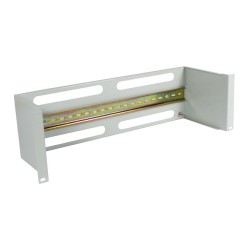 ALLNET Gerätehalter für Hutschiene DIN-Rail Geräte T150mm 3HE Lichtgrau Frontmontage — Buy in Cyprus with Fast Delivery