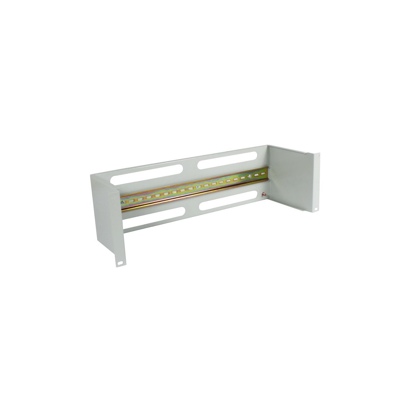ALLNET Gerätehalter für Hutschiene DIN-Rail Geräte T150mm 3HE Lichtgrau Frontmontage — Buy in Cyprus with Fast Delivery