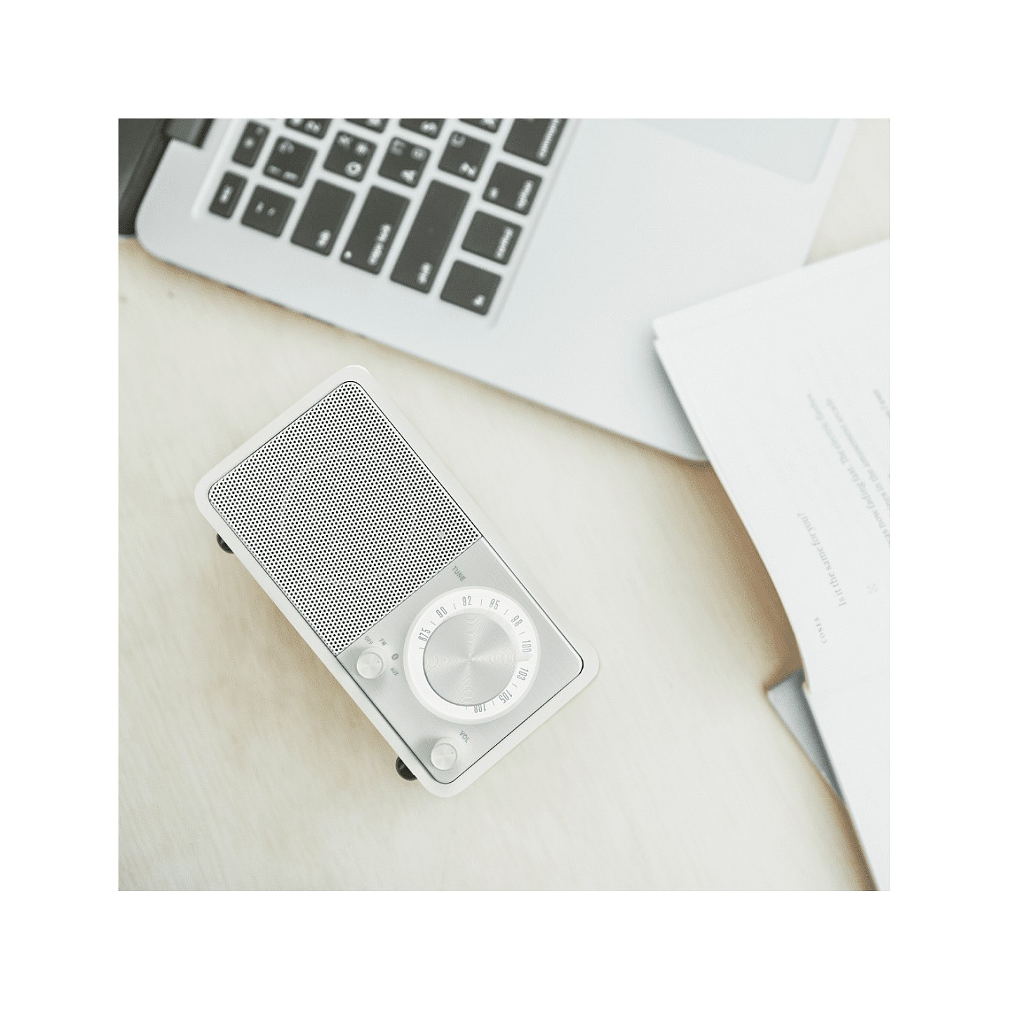 Sangean WR-7 (Genuine Mini) Matt white — Buy in Cyprus with Fast Delivery