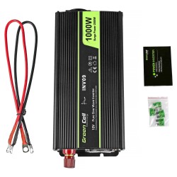 Green Cell KFZ Spannungswandler Power Inverter 12V to 230V 1000 2000W Black — Buy in Cyprus with Fast Delivery