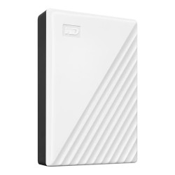 2.5' WD My Passport 6TB portable HDD USB3.0 USB2.0 compatible White Retail — Buy in Cyprus with Fast Delivery