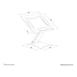 Neomounts faltbarer Laptop-Ständer DS20-740BL1 11'-15' 5KG Black — Buy in Cyprus with Fast Delivery