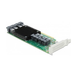 PCI Express x16 Karte zu 8 x intern SFF-8643 NVMe - Low Profile Formfaktor — Buy in Cyprus with Fast Delivery
