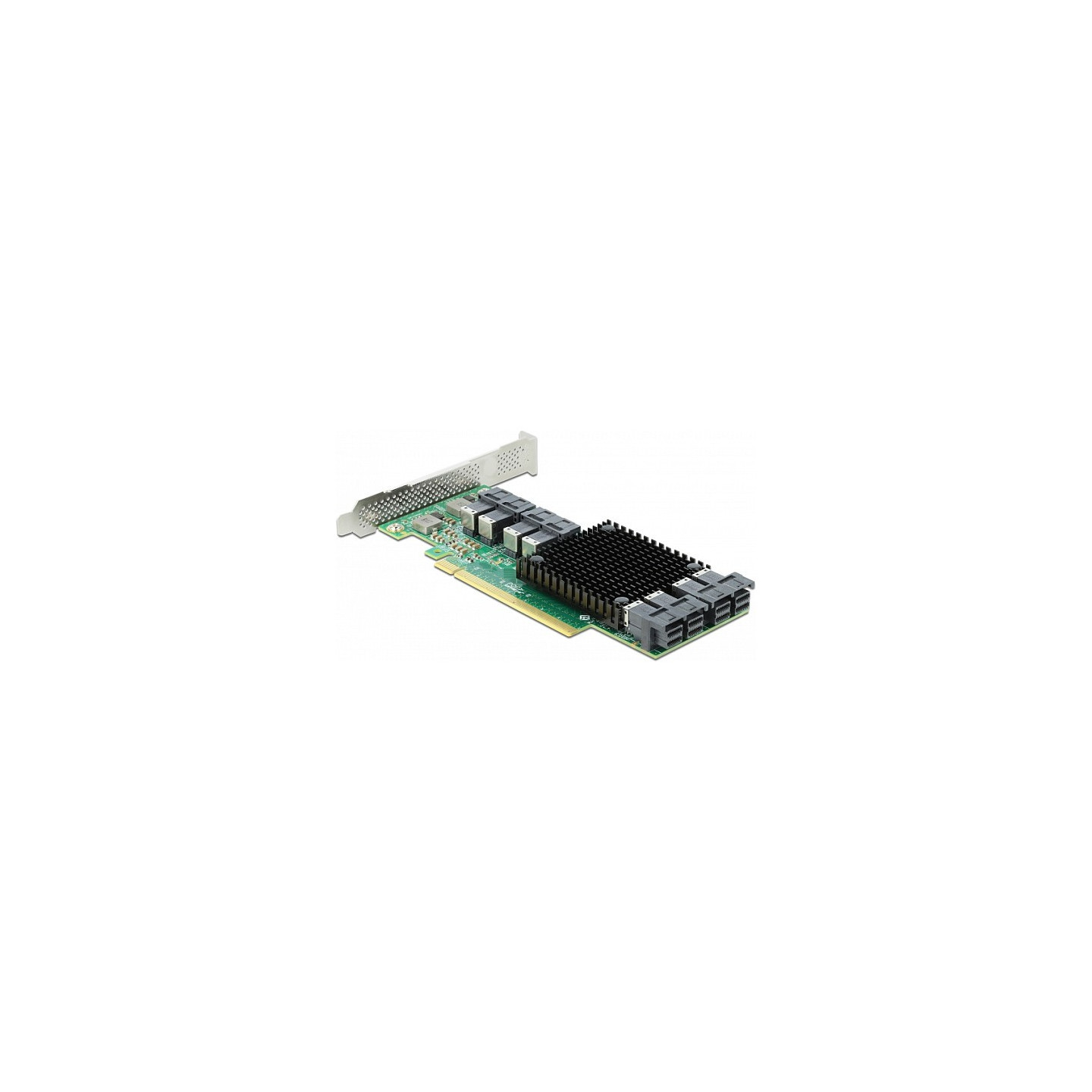 PCI Express x16 Karte zu 8 x intern SFF-8643 NVMe - Low Profile Formfaktor — Buy in Cyprus with Fast Delivery