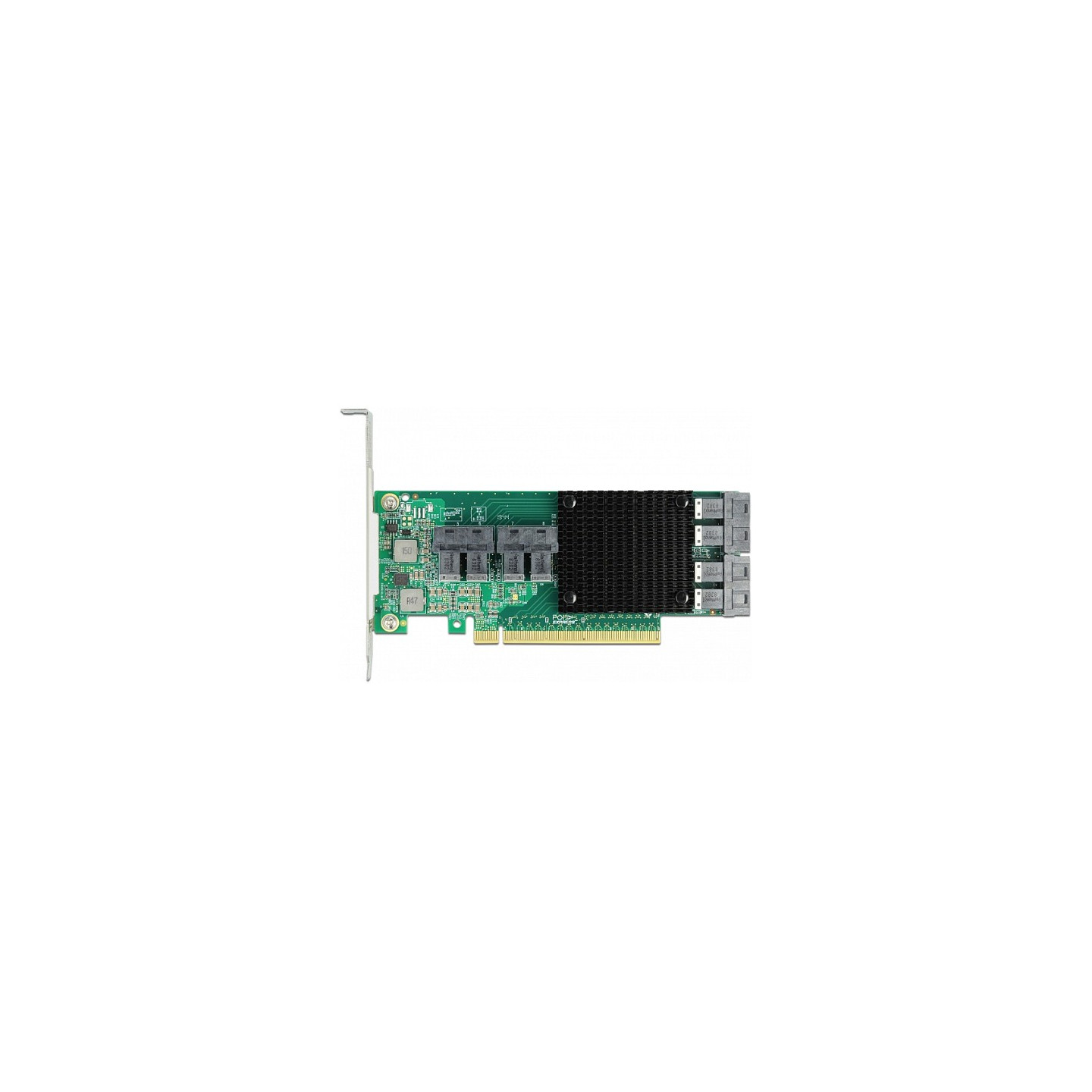 PCI Express x16 Karte zu 8 x intern SFF-8643 NVMe - Low Profile Formfaktor — Buy in Cyprus with Fast Delivery