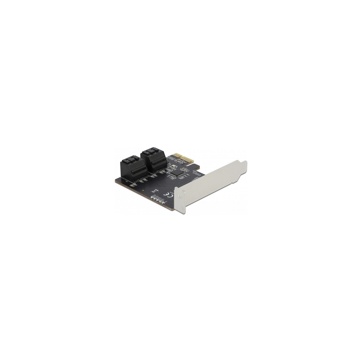 4 Port SATA PCI Express x1 Karte - Low Profile Formfaktor — Buy in Cyprus with Fast Delivery